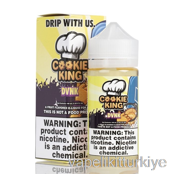 Vape Kalem Vape Mate Dvnk - Kurabiye Kralı - 100ml 3mg